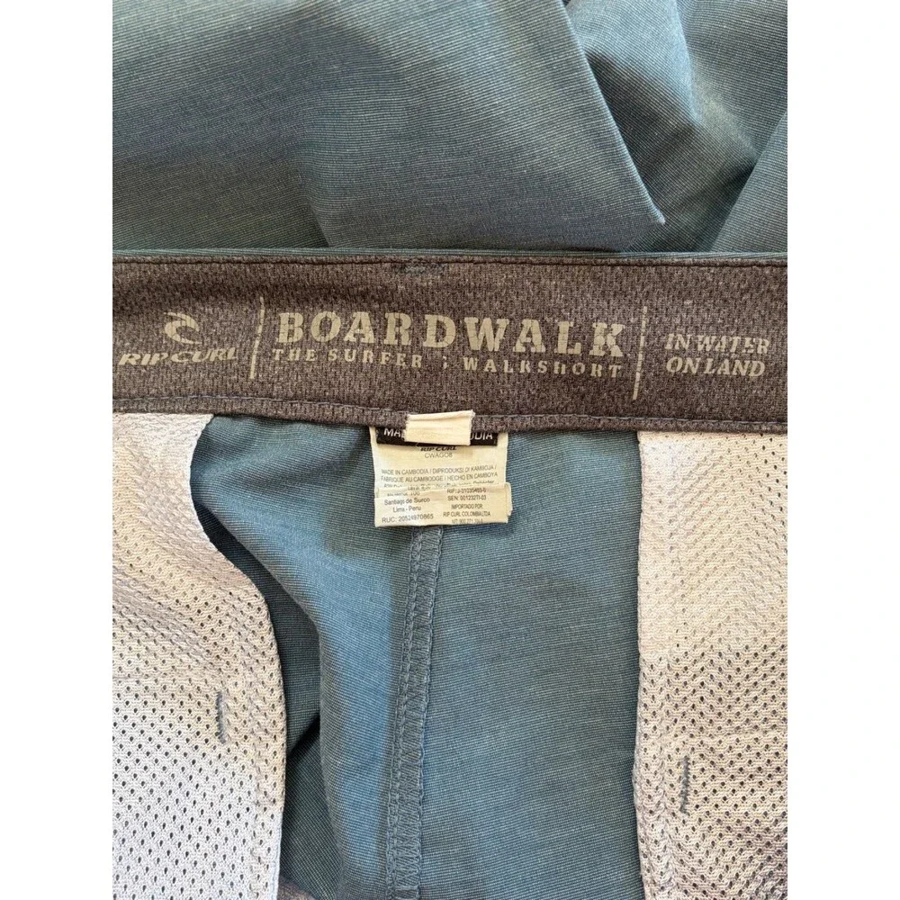 Rip Curl Men's Boardwalk The Surfer Blue Shorts Size 30